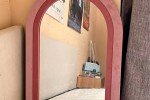 Queen Mattress, Queen Bed Base, Bedside Table, Mirror, Wardrobe