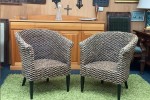 2 rattan chairs