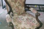 2x antique chairs