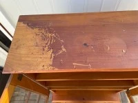 Wooden Hutch Dresser