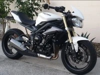 Motorcycle Triumph Triple 660