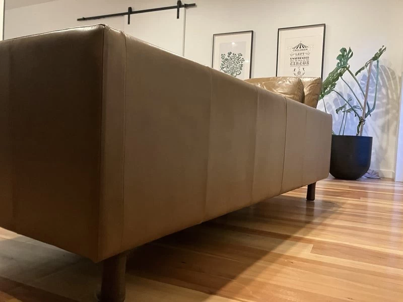 NOOD Leather couch - Wellington pick up