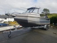 Motor boat 1850 hardtop stabicraft