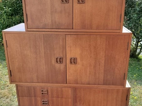 Mid Century Retro Floating wall cabinets, Furniture, Furniture, Furnit...