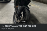 Motorcycle Yamaha R3