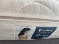 Queen bed - mattress and base medium
