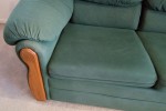 Sofa Lounge Suite 3 piece + 2 foot stools