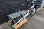 Yuba Spicy Curry V2 electric long-tail cargo bike with 2 batteries + a...