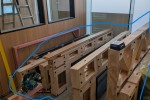 Plywood Window/Wall Panels + MDF Linings + Hardware in boxes