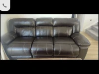 2X three seater sofas