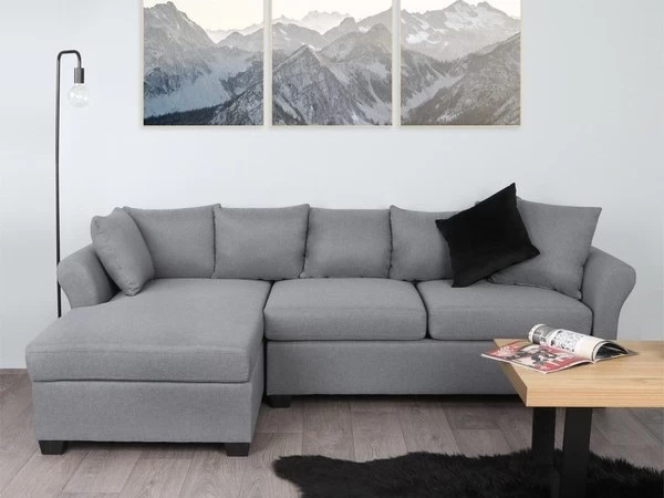 $1 RESERVE PHOTOGRAPHY SAMPLE - Liberty Divano 3 Seater Sofa & Chaise ...