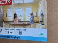 Velux Grey coloured back mounted electric venting skylight - VSE.
