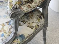 Stylish wing chair