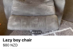 Lazy boy couch