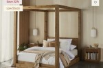 Dismantled Bed and side table