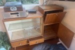 Queen bed and mattress, Queen bed and mattress, Fridge, Washing machin...