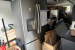 Fridge, Washing machine, Kitchen Island