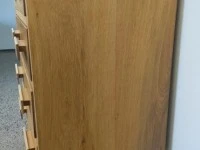 MID CENTURY TALL BOY DRAWERS- SOLID OAK, Drawers