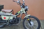 Motorcycle Honda CT110 Postie