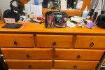Dinning table, Fridge freezer double door, Dresser, Double mattress, S...
