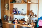 1 sideboard, 1 small mirror, 1 dressing table, 1 chest of drawers long...