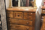 Large chest of drawers, Armchair