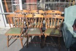 6 x dining chairs. 46 x 46 x 97 cm each