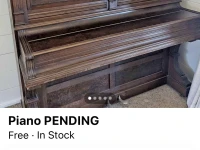 Standard size - high quality upright piano