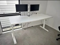 Samsung Fridge, Samsung Washing Machine, Standing Desk