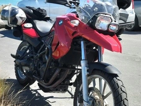 Motorcycle BMW F650GS Twin