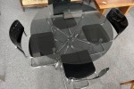 Dining table and chairs