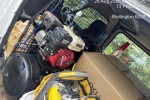 Blown air compressor