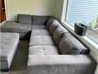 L Shaped Couch Piece 1, L Shaped Couch Piece 2, L Shaped Couch Ottoman