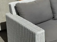 STANDOUT FREEDOM FURNITURE RATTAN & ALUMINIUM OUTDOOR LOUNGE SETTING, ...