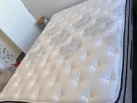 Near New! Bedpost Supreme Ultra Plush Queen Mattress + Base RRP $5299