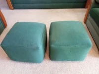 Sofa Lounge Suite 3 piece + 2 foot stools