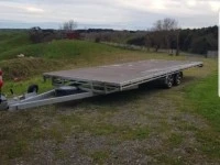 6 meter flat deck trailer