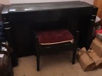 Art deco pianette - also known as a minipiano