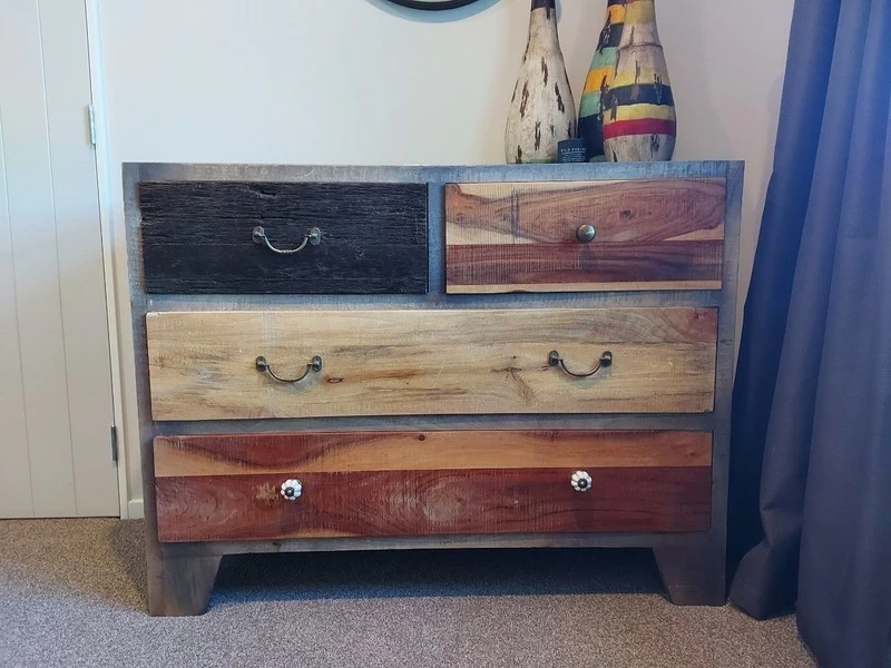 Stunning Rustic Chest of Drawers/Low Boy