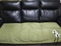 Couch and double size of mattress