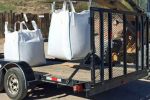 Bulk bag of soil