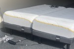 2 single king base and mattresses (2)