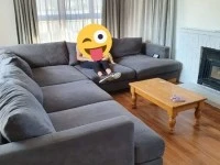 $1 Res!!! Large family couch
