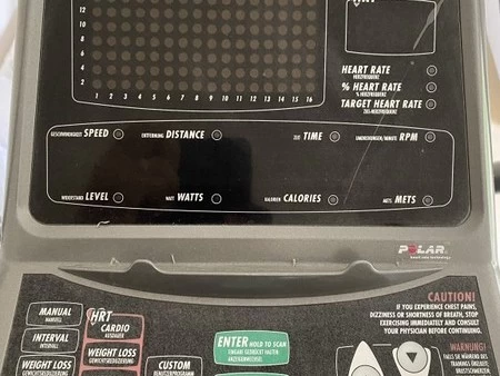 Vision Fitness HRTX6200 Elliptical Treadmill