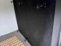 Queen sized bed mattress and bottom frame