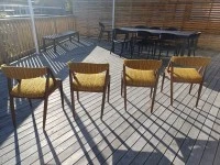 Kai Kristiansen dining chairs x 4