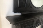 Cast iron fire surround
