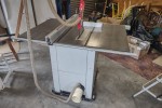 Table Saw on mobile base