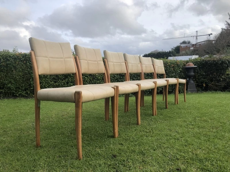 Mid Century Dining Chairs x 6