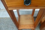 Recycled rimu bedside tables